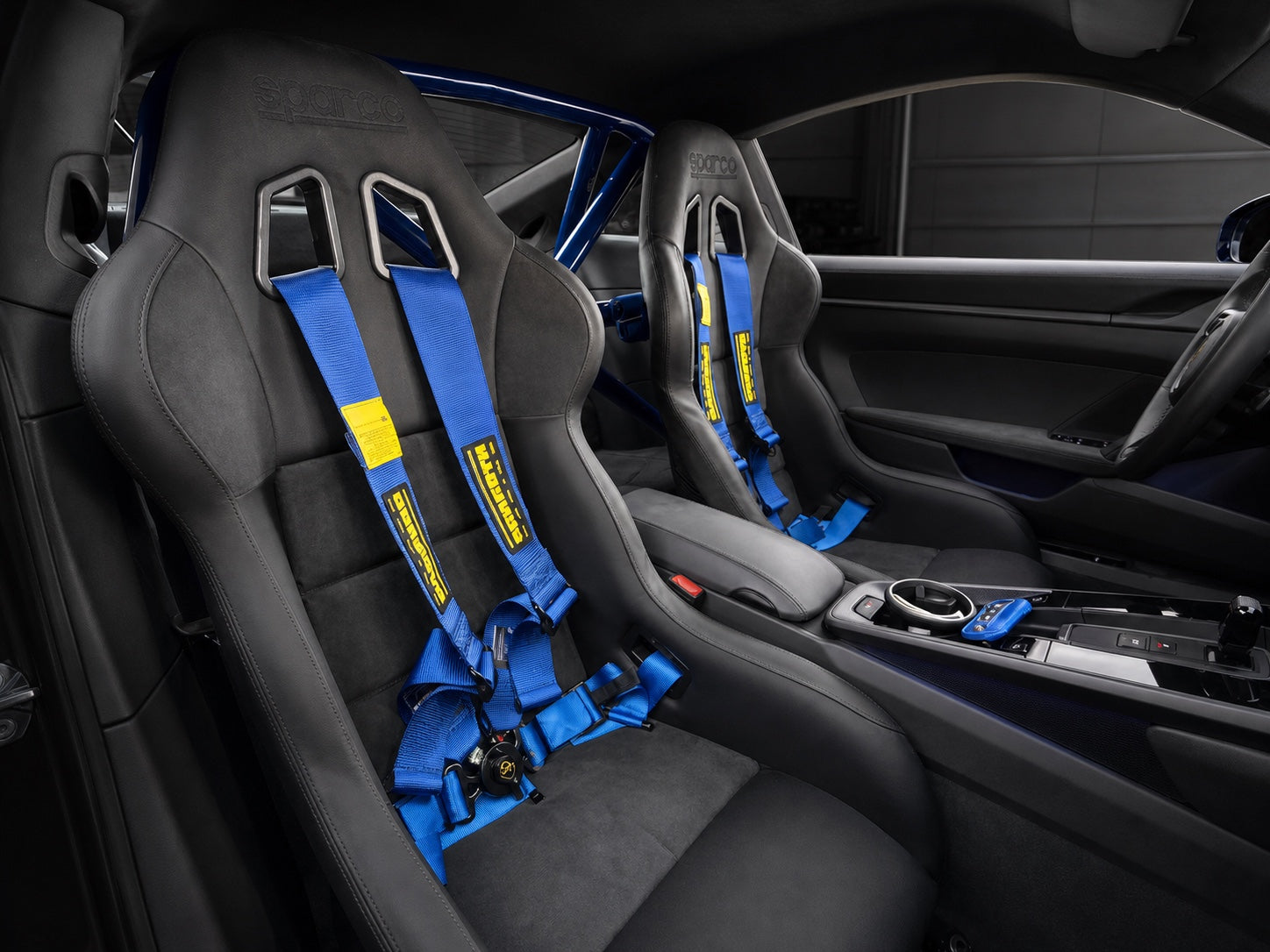 Porsche 992 track cockpit