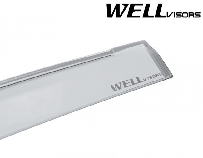 WellVisors Side Window Deflectors for Scion iM Toyota Corolla iM 16-18 Premium Series
