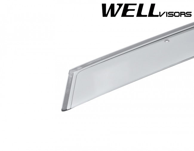 WellVisors Side Window Deflectors for Scion iM Toyota Corolla iM 16-18 Premium Series
