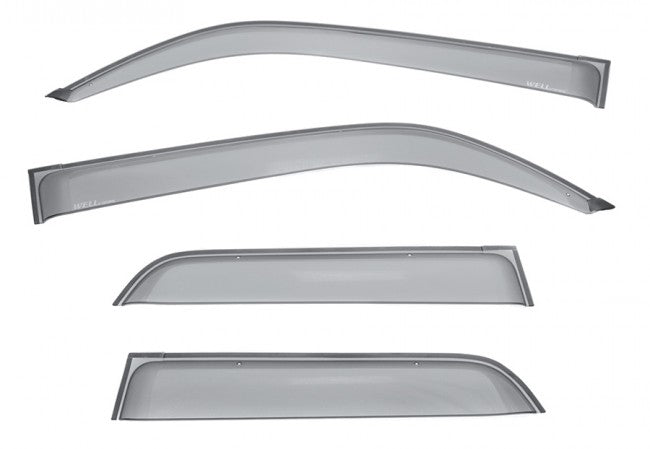 WellVisors Side Window Deflectors Toyota 4Runner 10-18 Premium Series