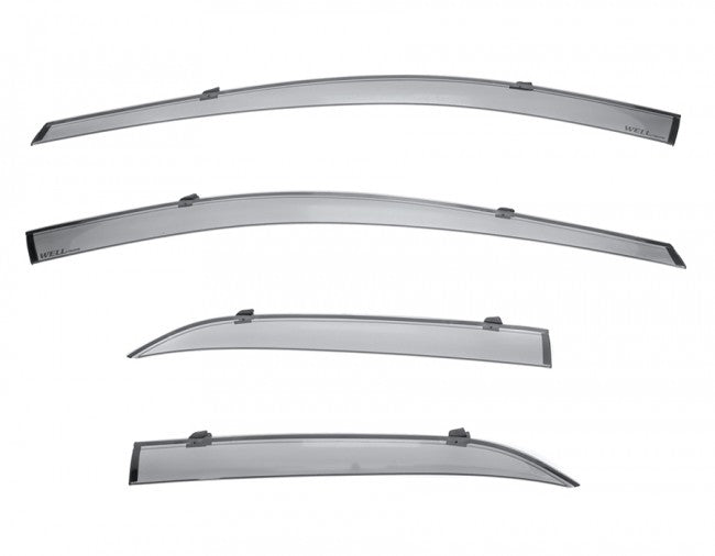 WellVisors window deflectors for Toyota Corolla Hatchback 2019+ Premium Series