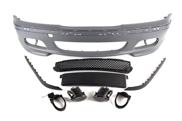 E46 M-Tech 2 Style Sedan Front Bumper Conversion Kit With