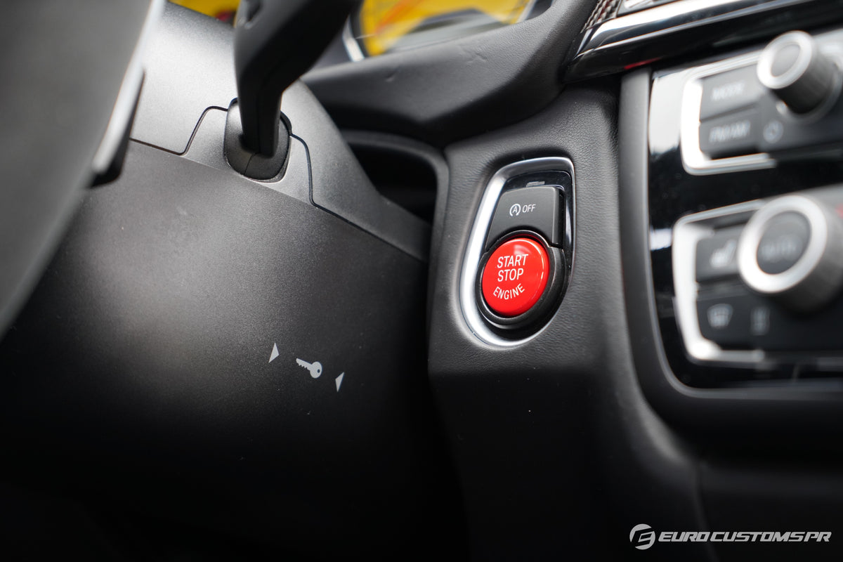 BMW F80 M3, F82 M4 and F83 M3 Red Start/Stop Button & M1 and M2 Combo