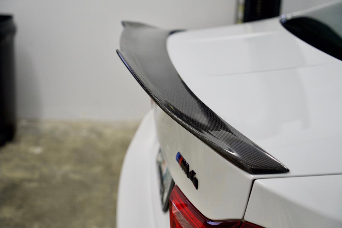 BMW M4 F82 - ECPR "High Kick" Carbon Fiber Trunk Spoiler