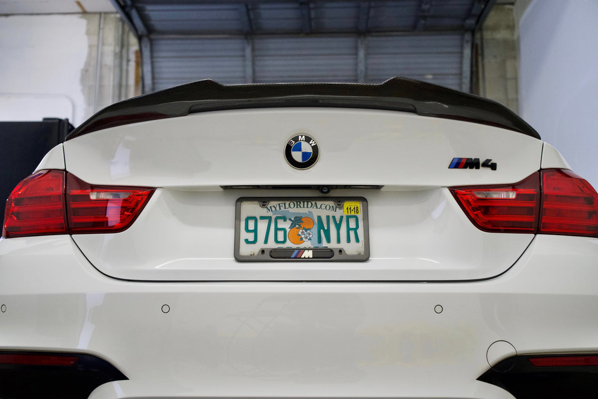 BMW M4 F82 - ECPR "High Kick" Carbon Fiber Trunk Spoiler