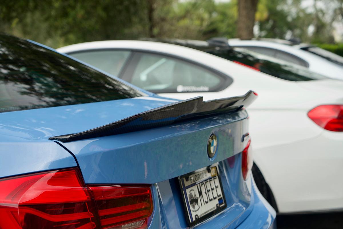 BMW M3 F80 / F30 - ECPR "High Kick" Carbon Fiber Trunk Spoiler
