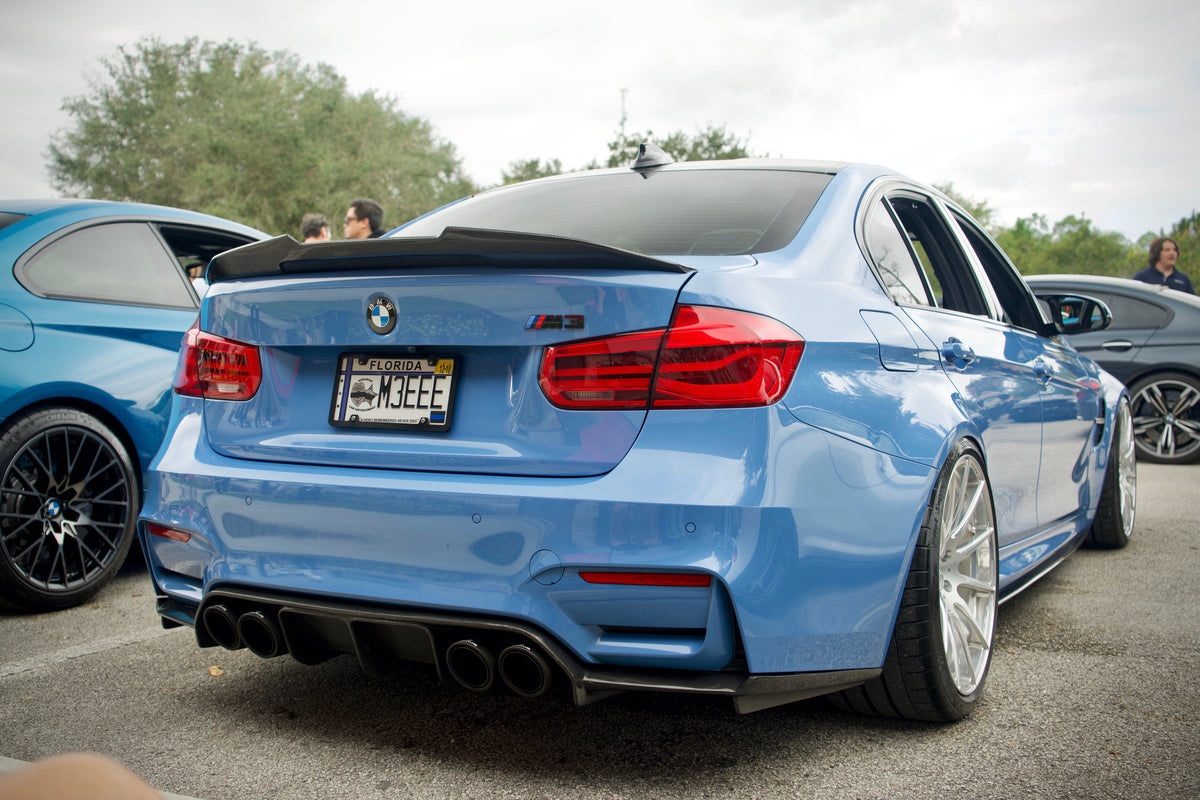 BMW M3 F80 / F30 - ECPR "High Kick" Carbon Fiber Trunk Spoiler