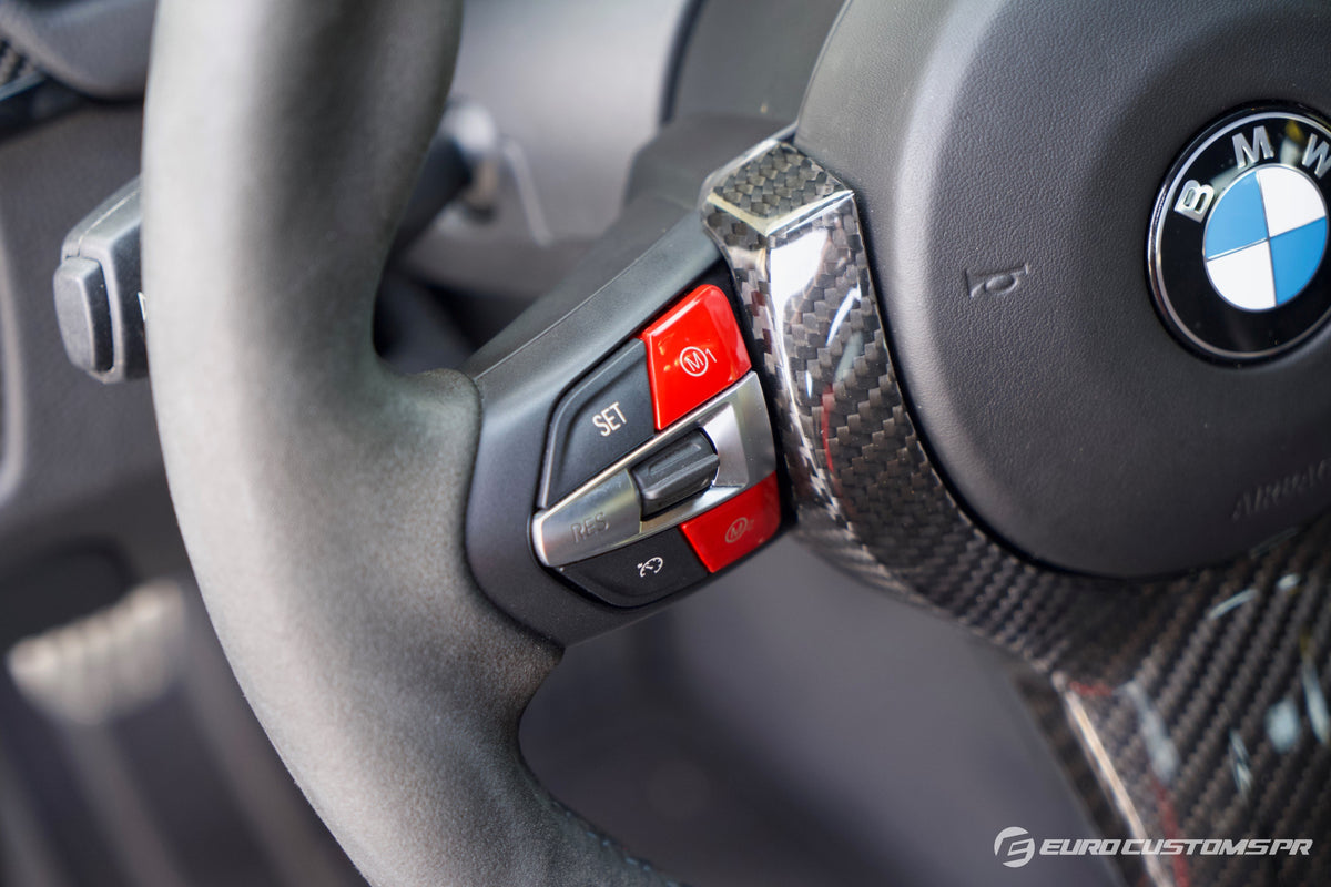 BMW F80 M3, F82 M4 and F83 M3 Red Start/Stop Button & M1 and M2 Combo