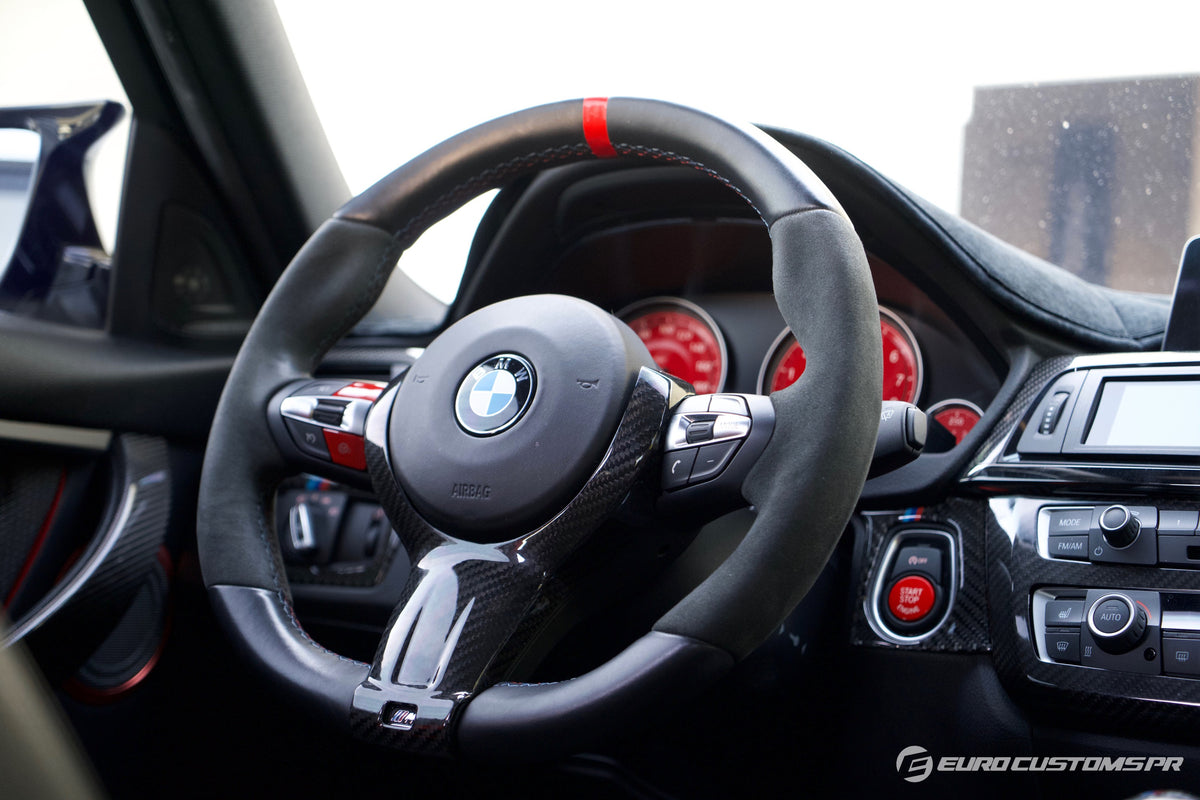 BMW F80 M3, F82 M4 and F83 M3 Red Start/Stop Button & M1 and M2 Combo