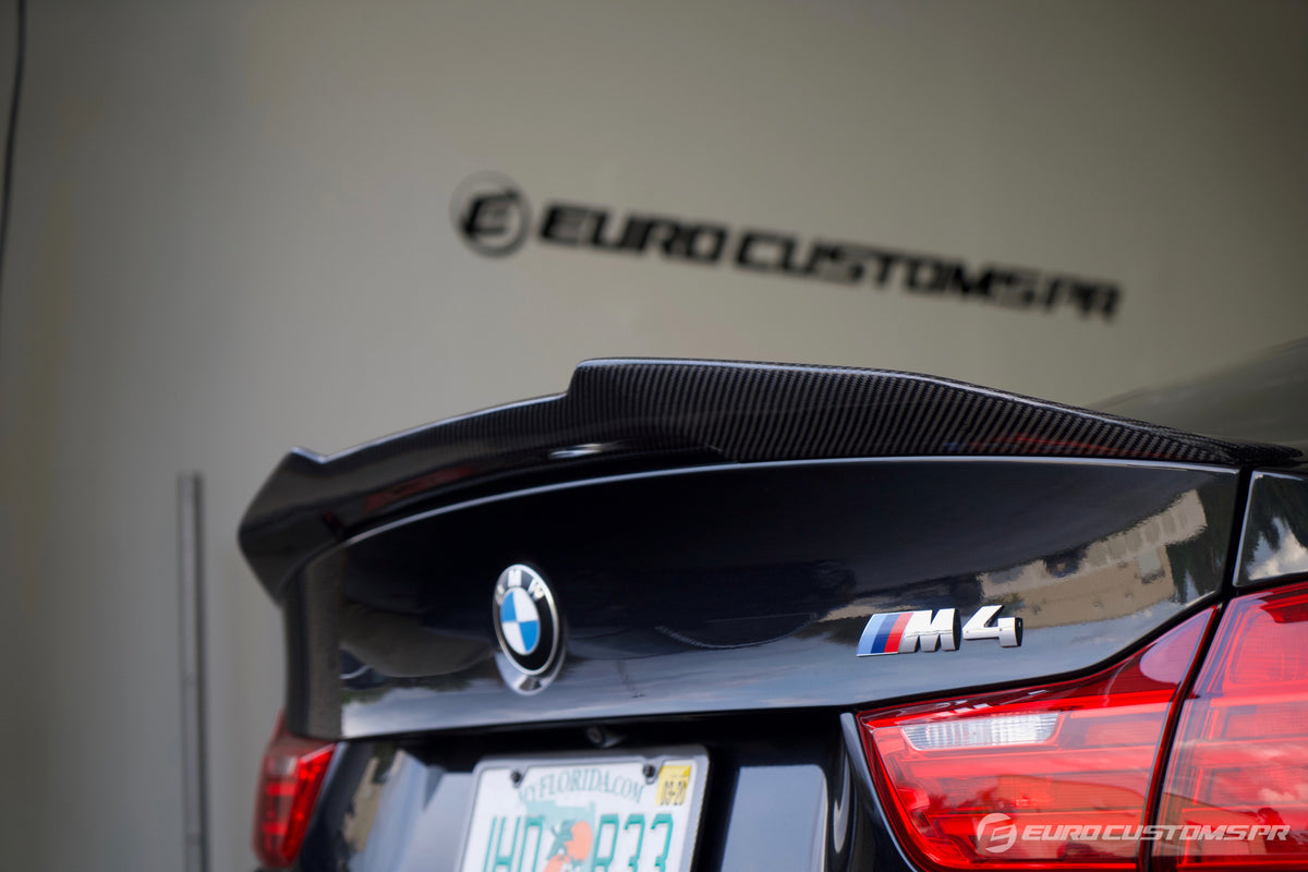 BMW M4 F82 - ECPR "High Kick" Carbon Fiber Trunk Spoiler
