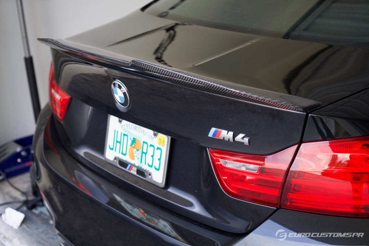 BMW M4 F82 - ECPR "High Kick" Carbon Fiber Trunk Spoiler