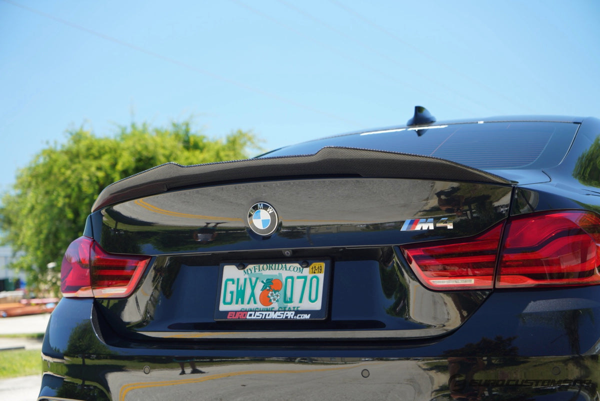 BMW M4 F82 - ECPR "High Kick" Carbon Fiber Trunk Spoiler