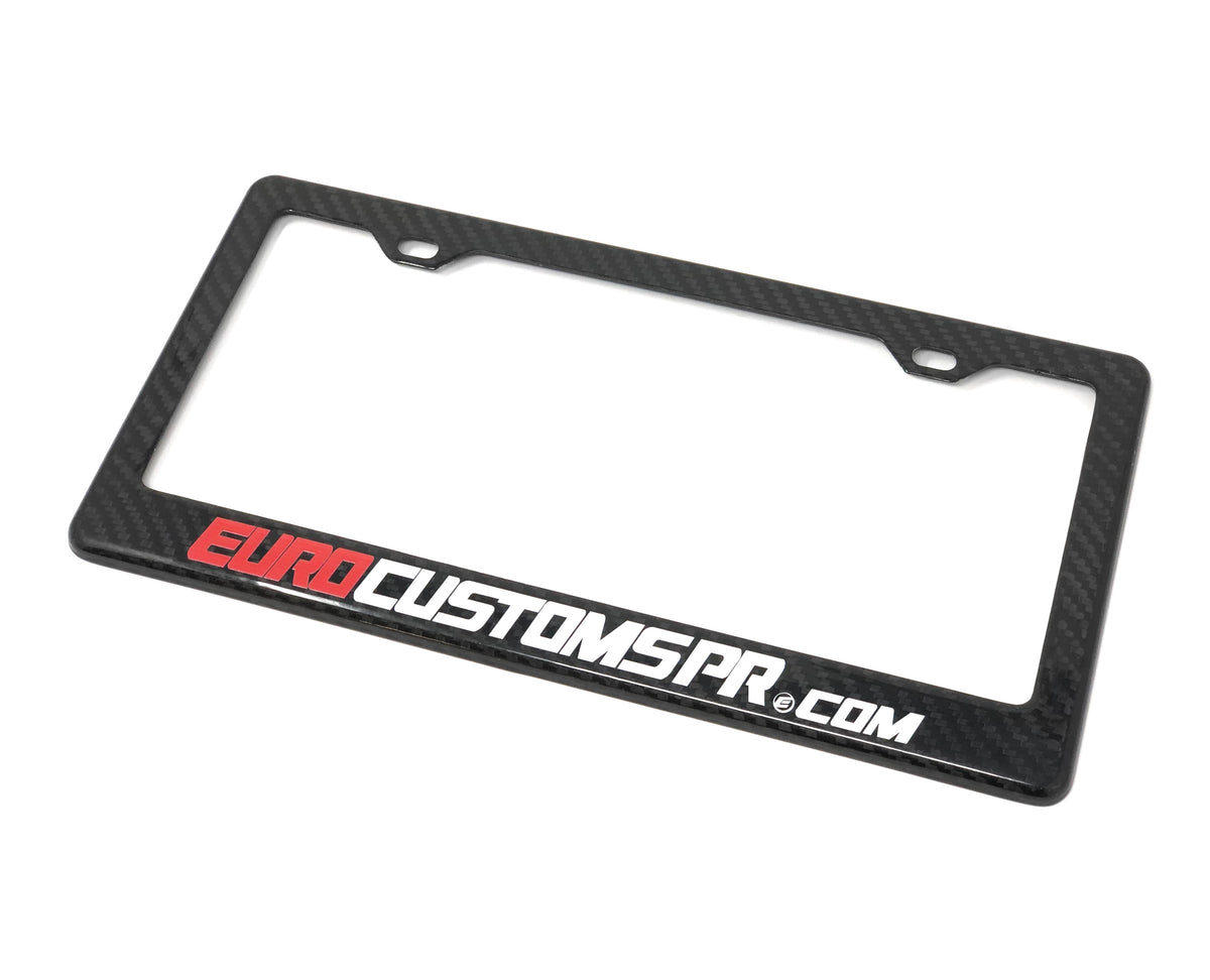 ECPR - Real Carbon Fiber License Plate Frame