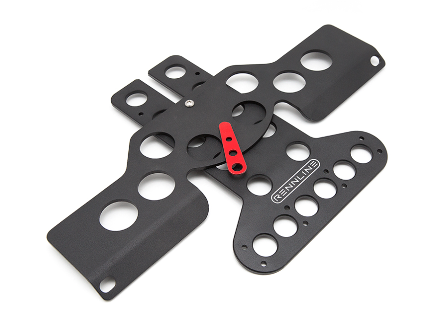 Rennline Fire Extinguisher Mount - Porsche 911 - EZ Adjust - 74+ 911/964/993/944/968/996/986/997/987/991/991.2/981/981.2/718/992