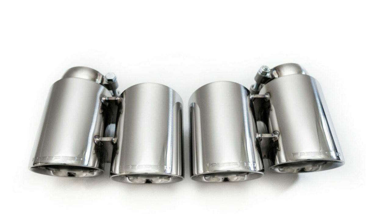 Fabspeed Porsche 991.1 Carrera Deluxe Quad-Style Tips (PSE/Carrera S) (2012-2016)