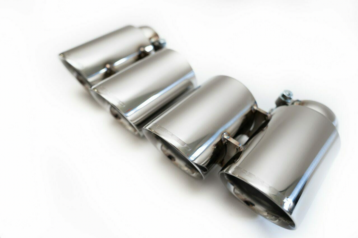 Fabspeed Porsche 991.1 Carrera Deluxe Quad-Style Tips (PSE/Carrera S) (2012-2016)