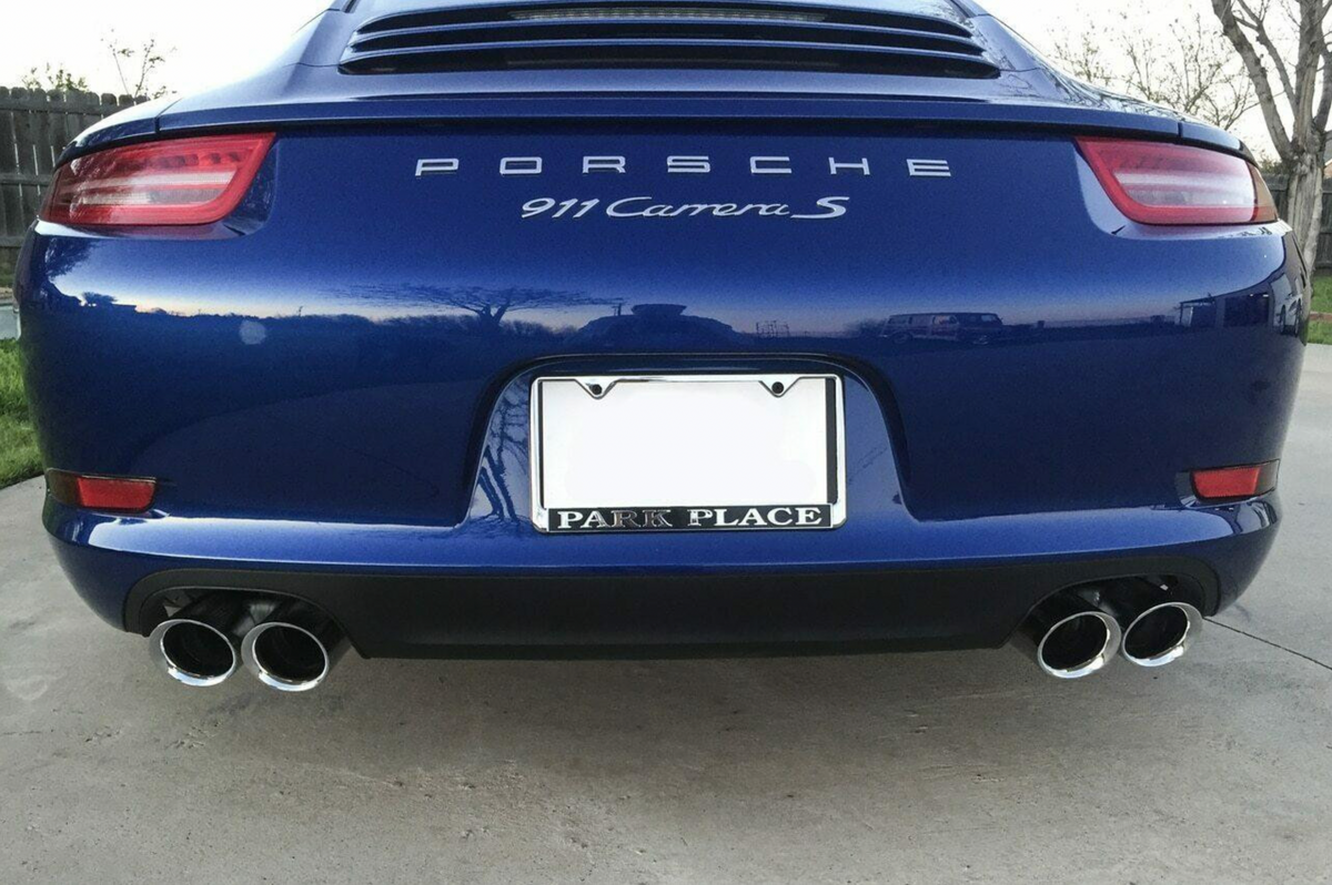 Fabspeed Porsche 991.1 Carrera Deluxe Quad-Style Tips (PSE/Carrera S) (2012-2016)