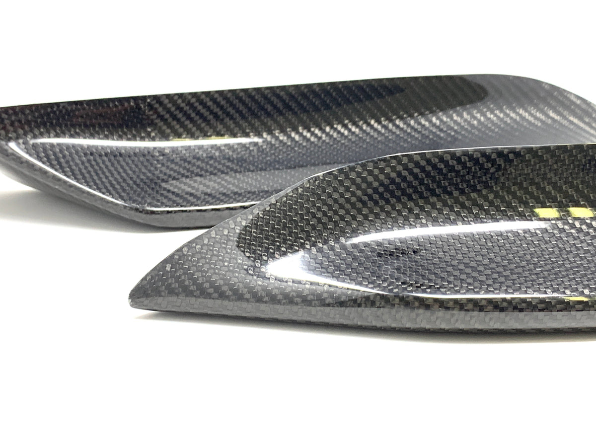 BMW F8x ECPR - Aggressive Front Bumper Upper Splitters