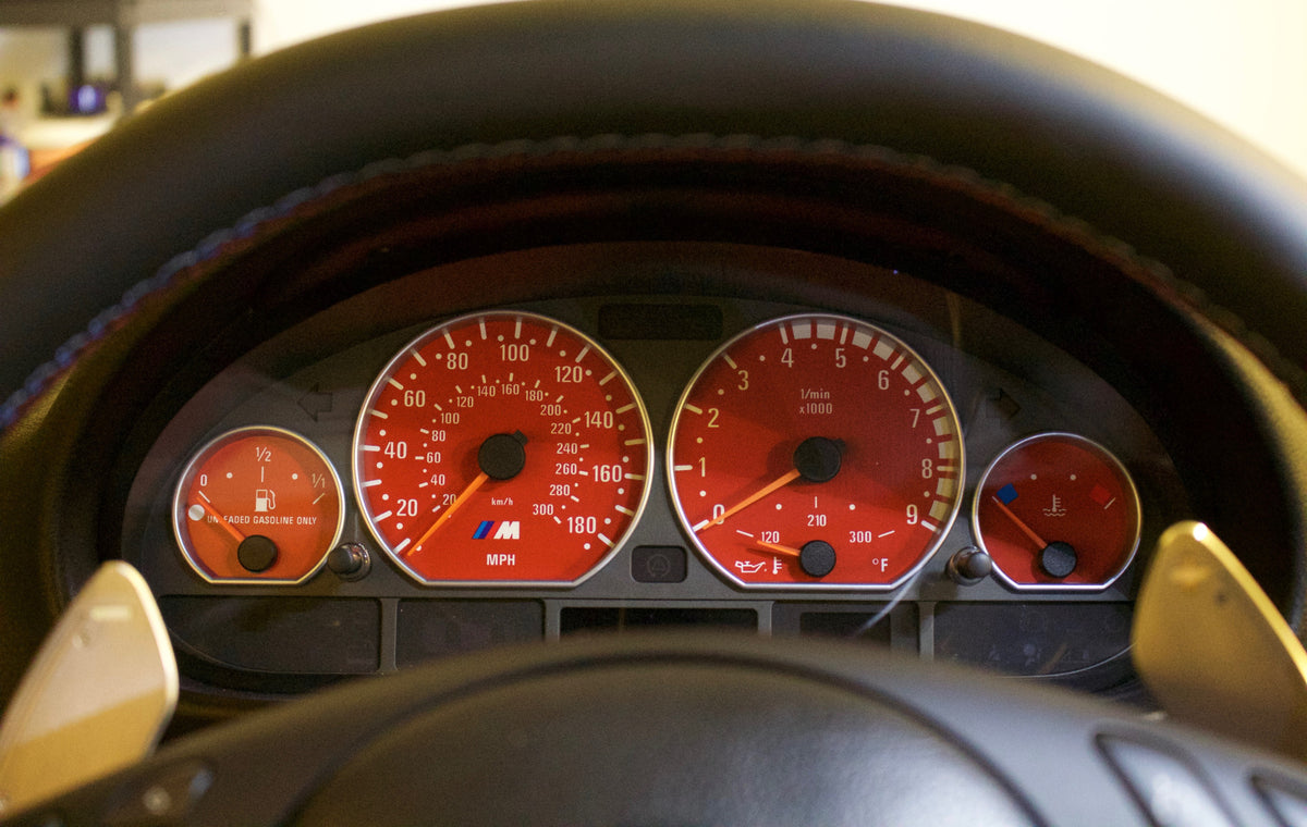 BMW E46 3-Series Sedan - Cluster Overlays