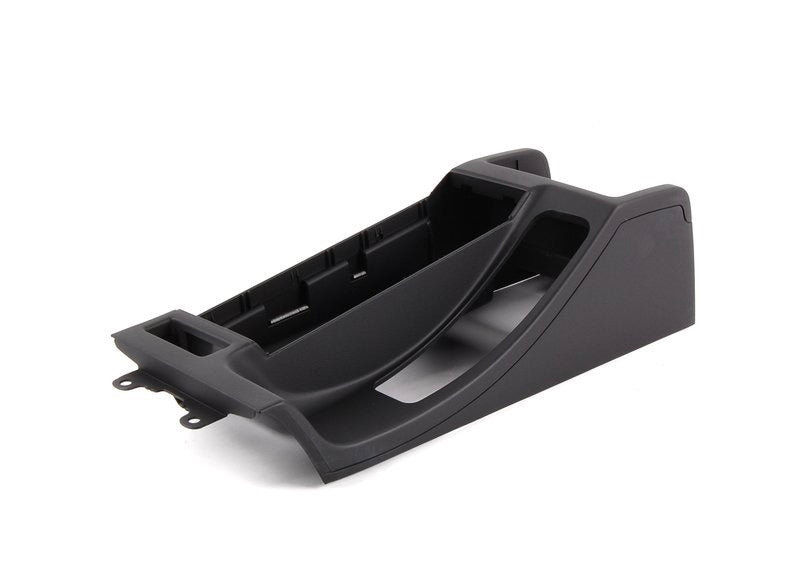BMW E46 Armrest Delete Center Console - Black