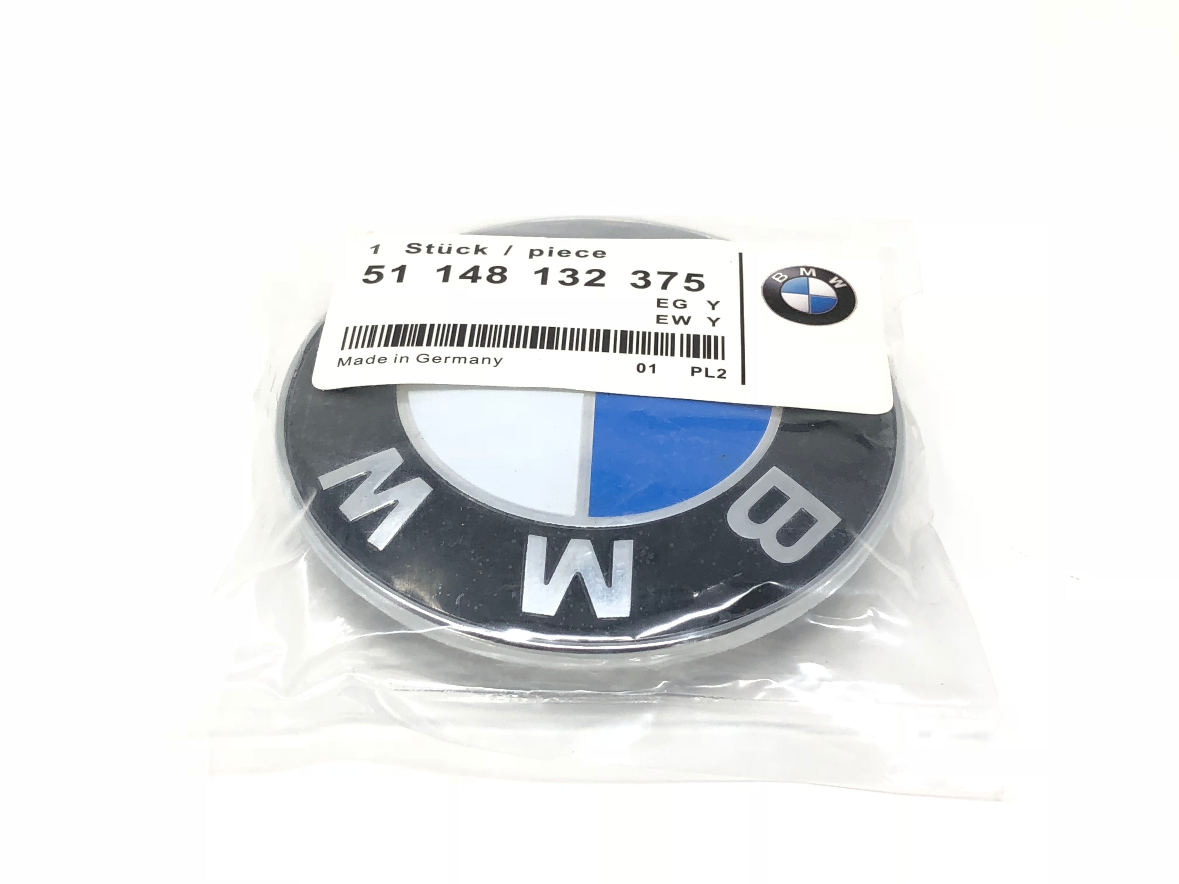 BMW Hood Emblem Roundel OEM - 51148132375 – EuroCustomsPR