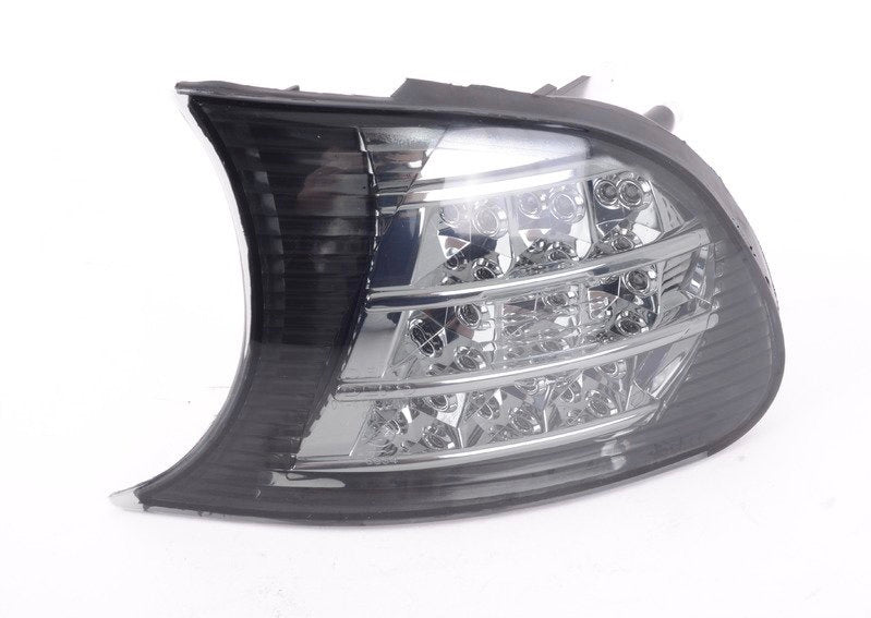 BMW E46 M3 and Coupe (Pre-LCI) (For vehicles with production date before 01/2001)- Smoked LED Front Corner Lights with Assembly