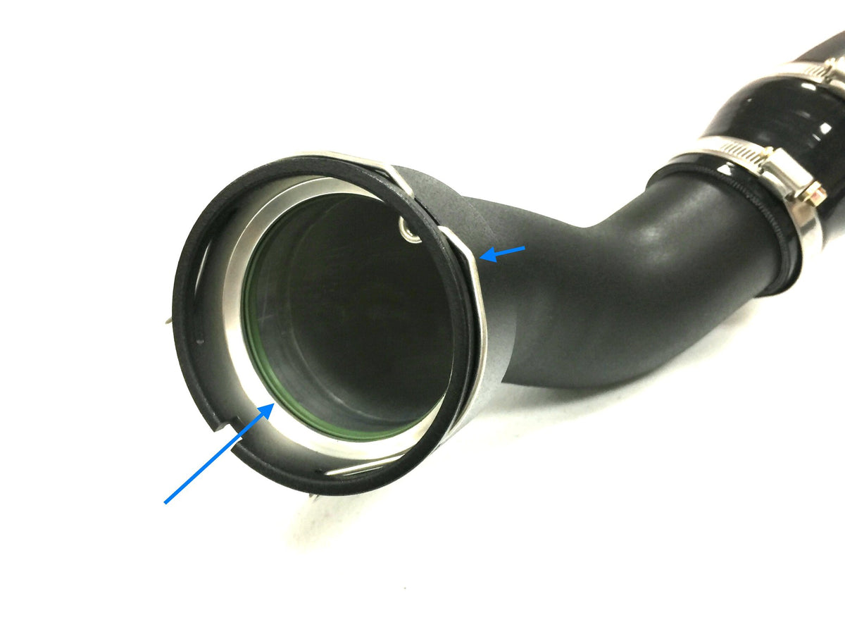 FTP BMW F2X F3X N55 charge pipe with Clip and Oring & Seal (For AT Transmission and RWD models only.)
