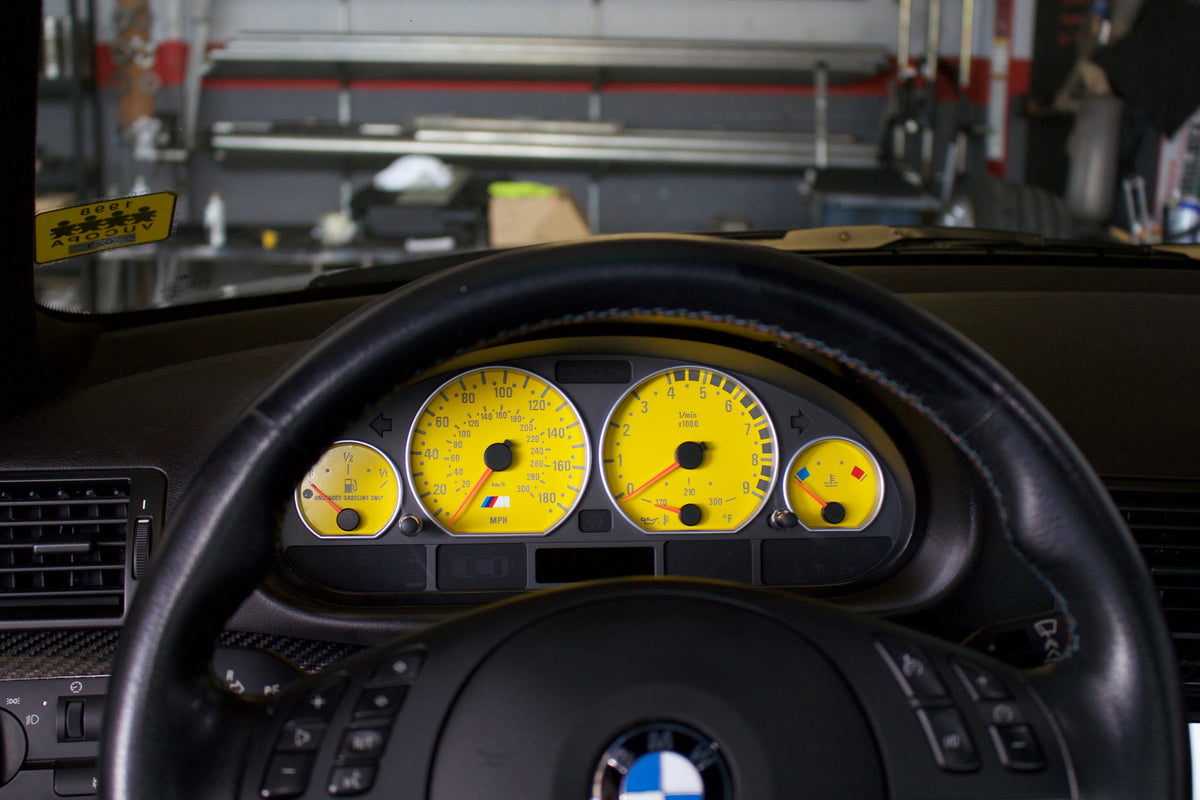 BMW E46 M3 (KMH) - Cluster Overlays