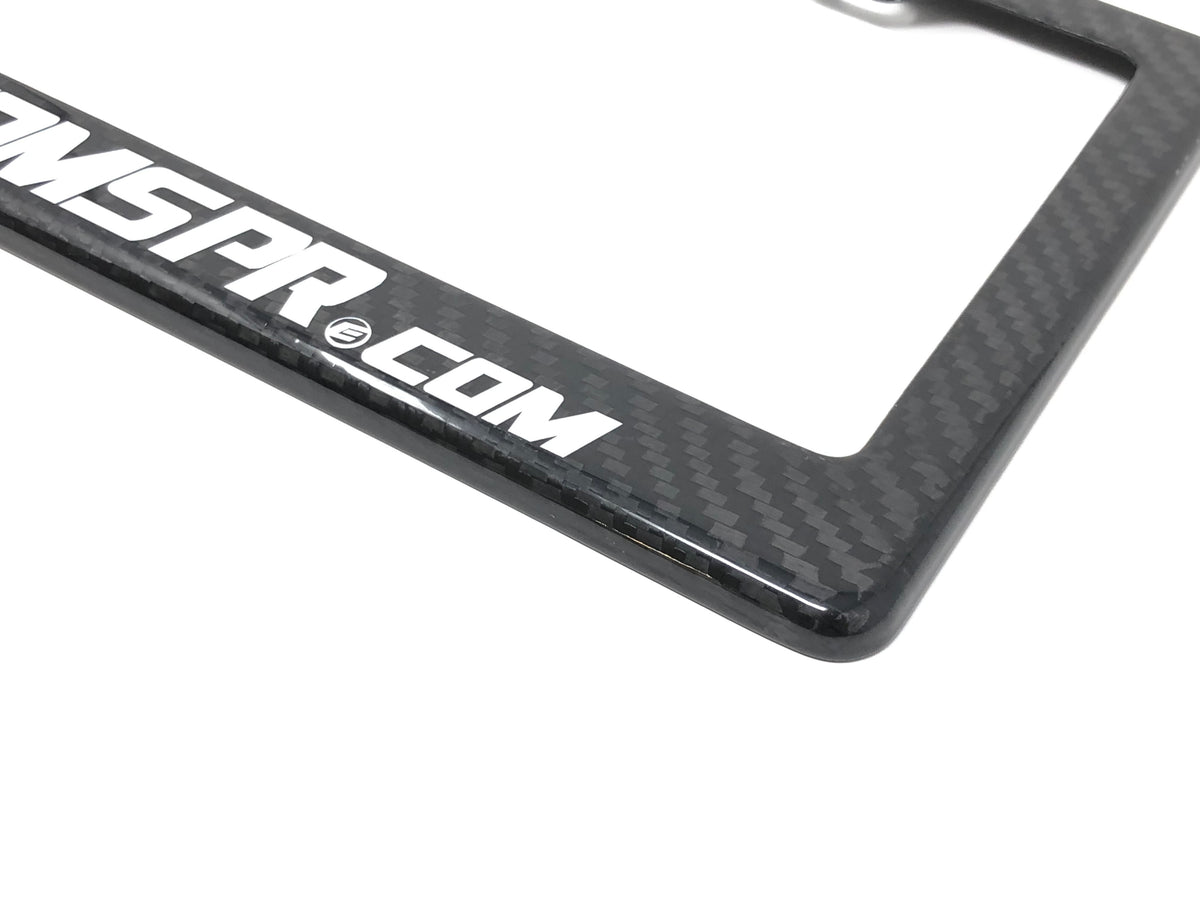 ECPR - Real Carbon Fiber License Plate Frame