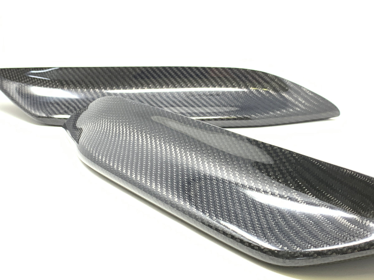 BMW F8x ECPR - Aggressive Front Bumper Upper Splitters