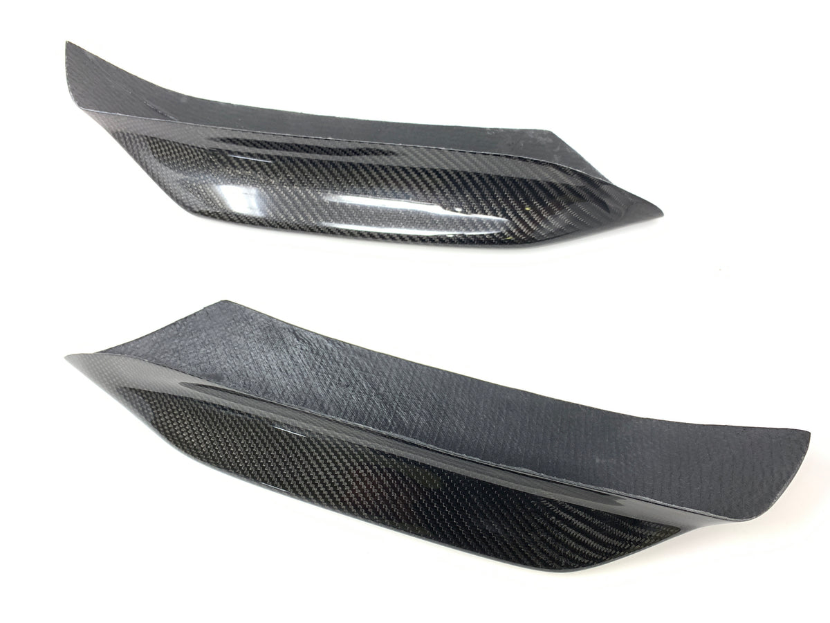 BMW F8x ECPR - Aggressive Front Bumper Upper Splitters