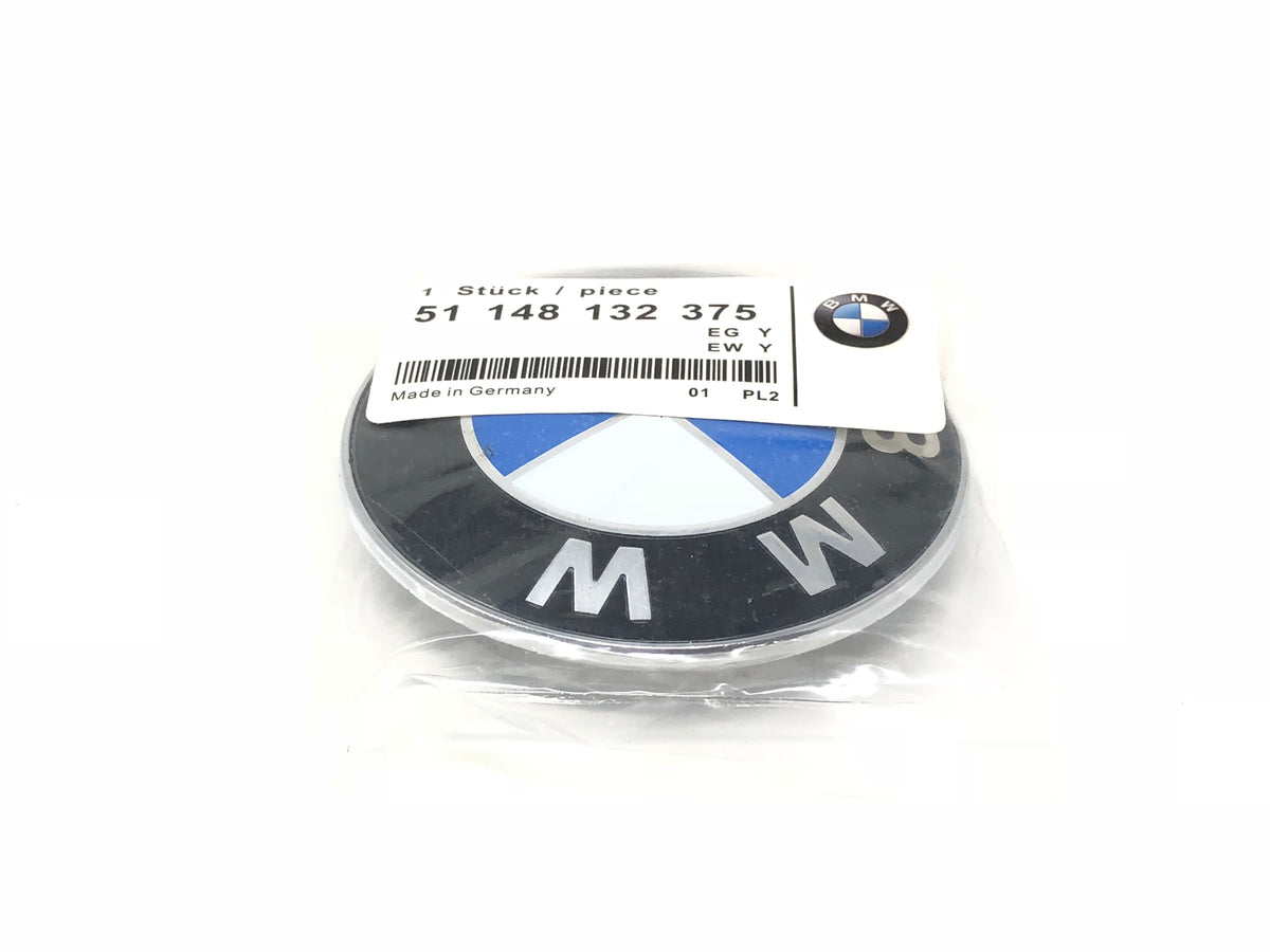 BMW Hood Emblem Roundel OEM - 51148132375