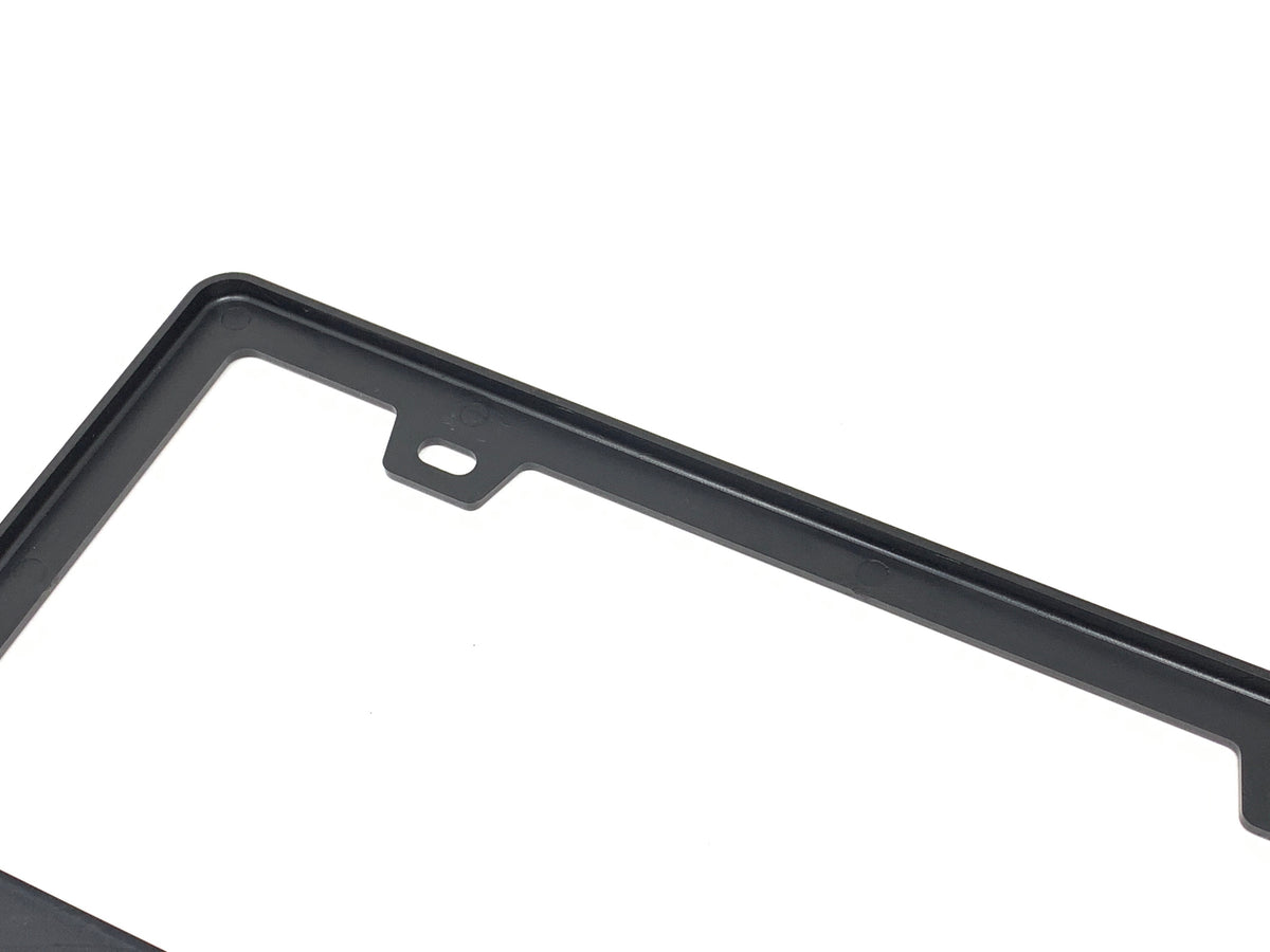 Real Carbon Fiber Standard License Plate Frame