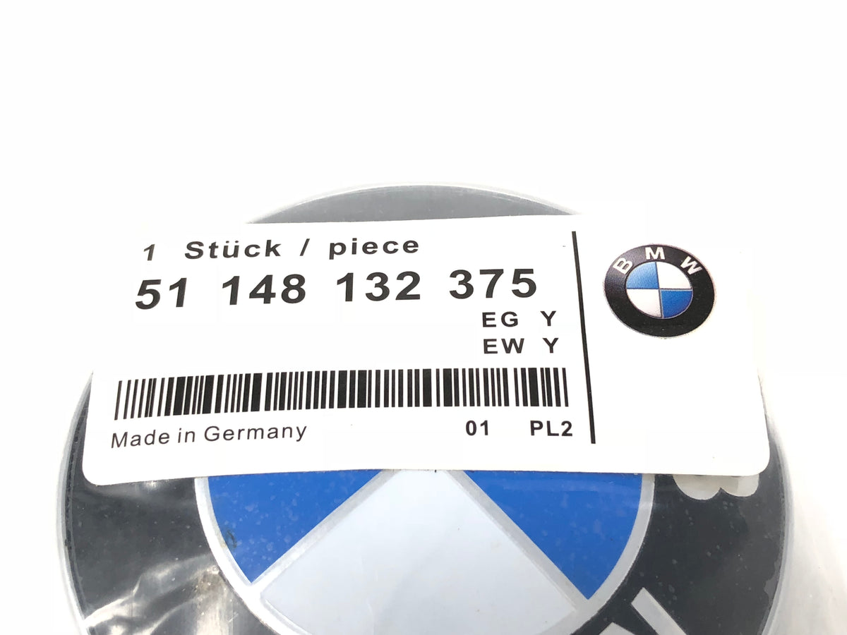 BMW Hood Emblem Roundel OEM - 51148132375