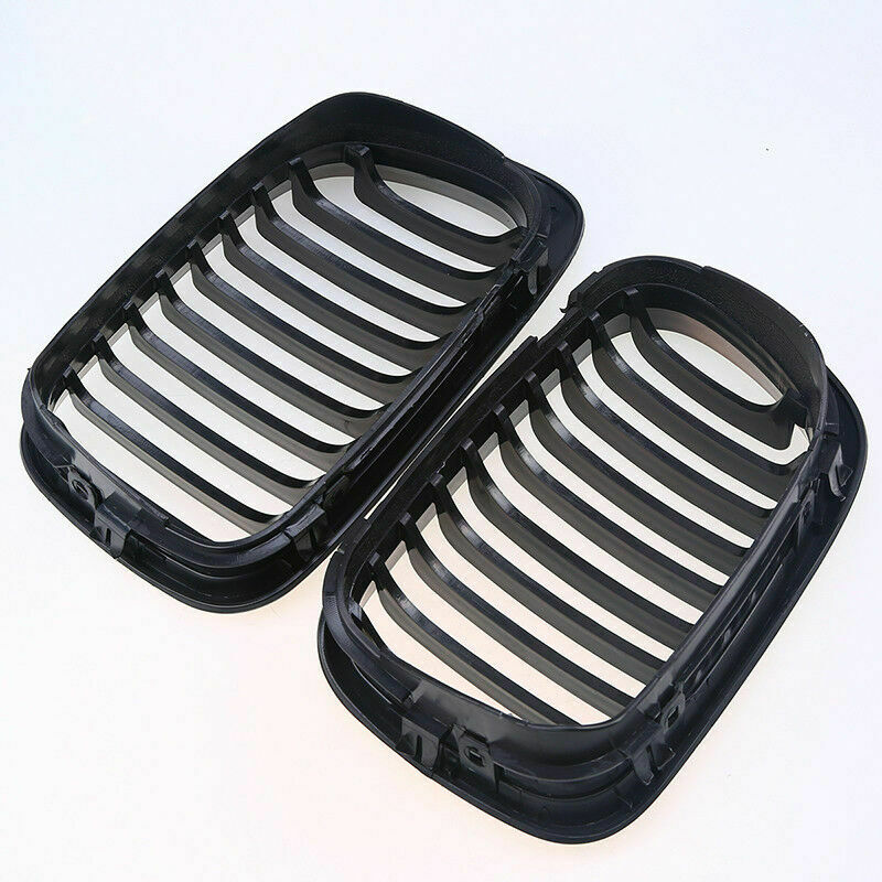 BMW E46 Coupe Gloss Black Kidney Grilles