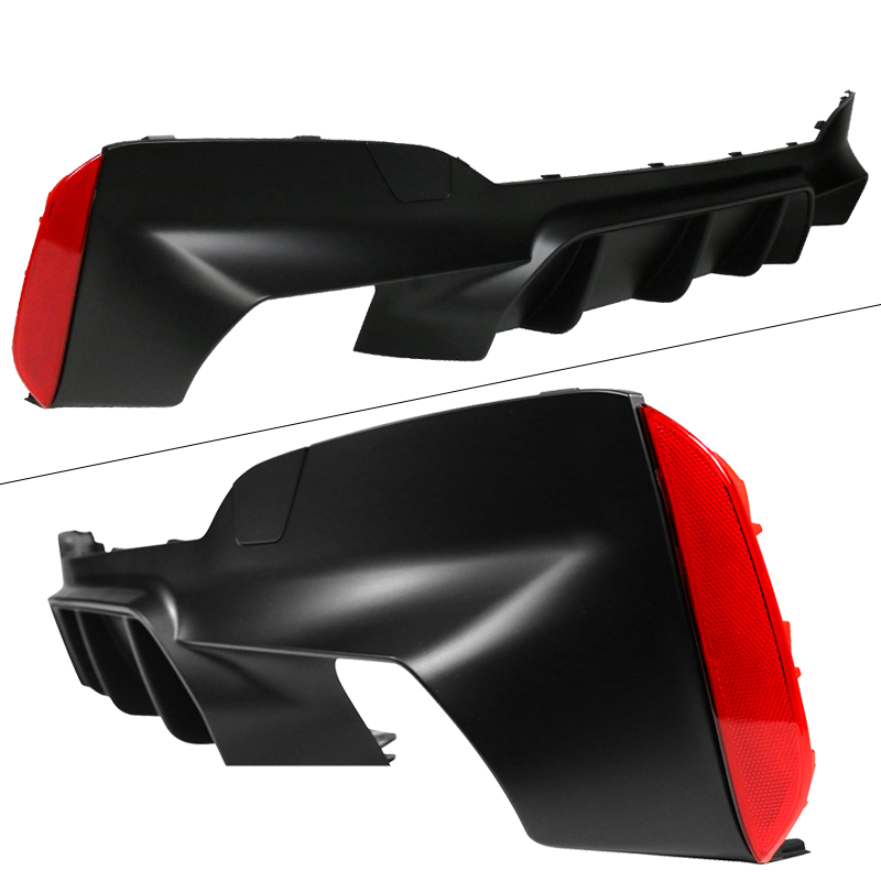 BMW 5 Series G30 M5 Style Rear Bumper Diffuser Quad Exhaust