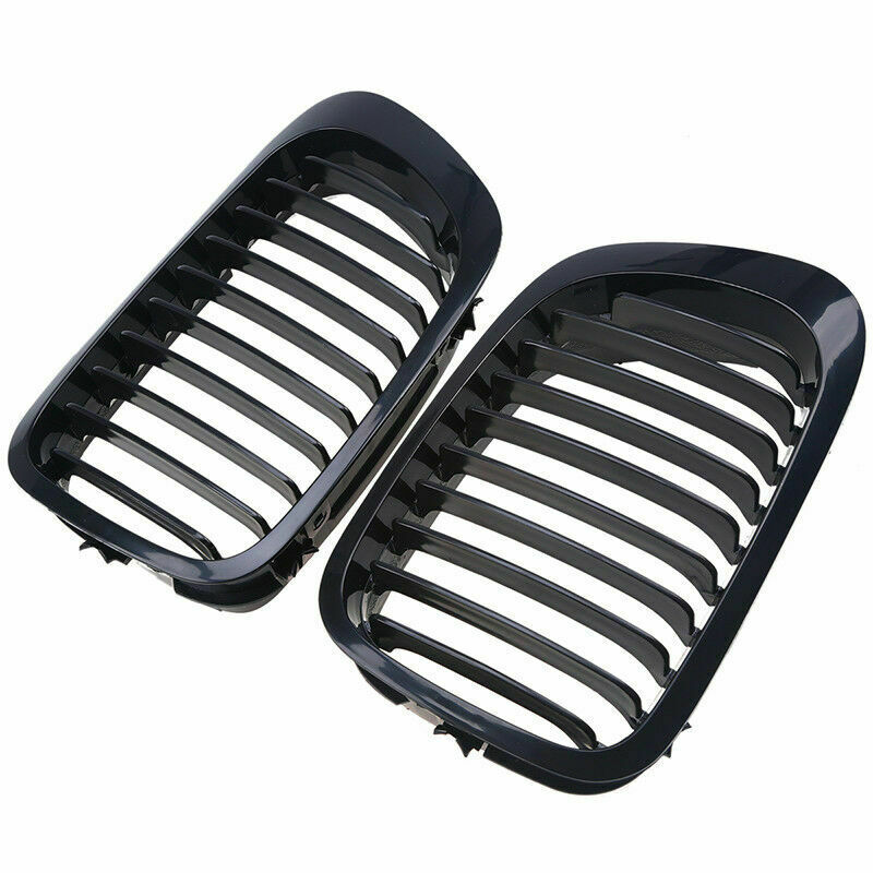 BMW E46 Coupe Gloss Black Kidney Grilles