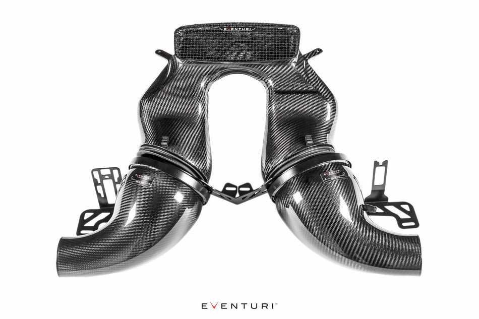 Eventuri Porsche 991.1 / 991.2 Turbo / Turbo S Black Carbon Intake System