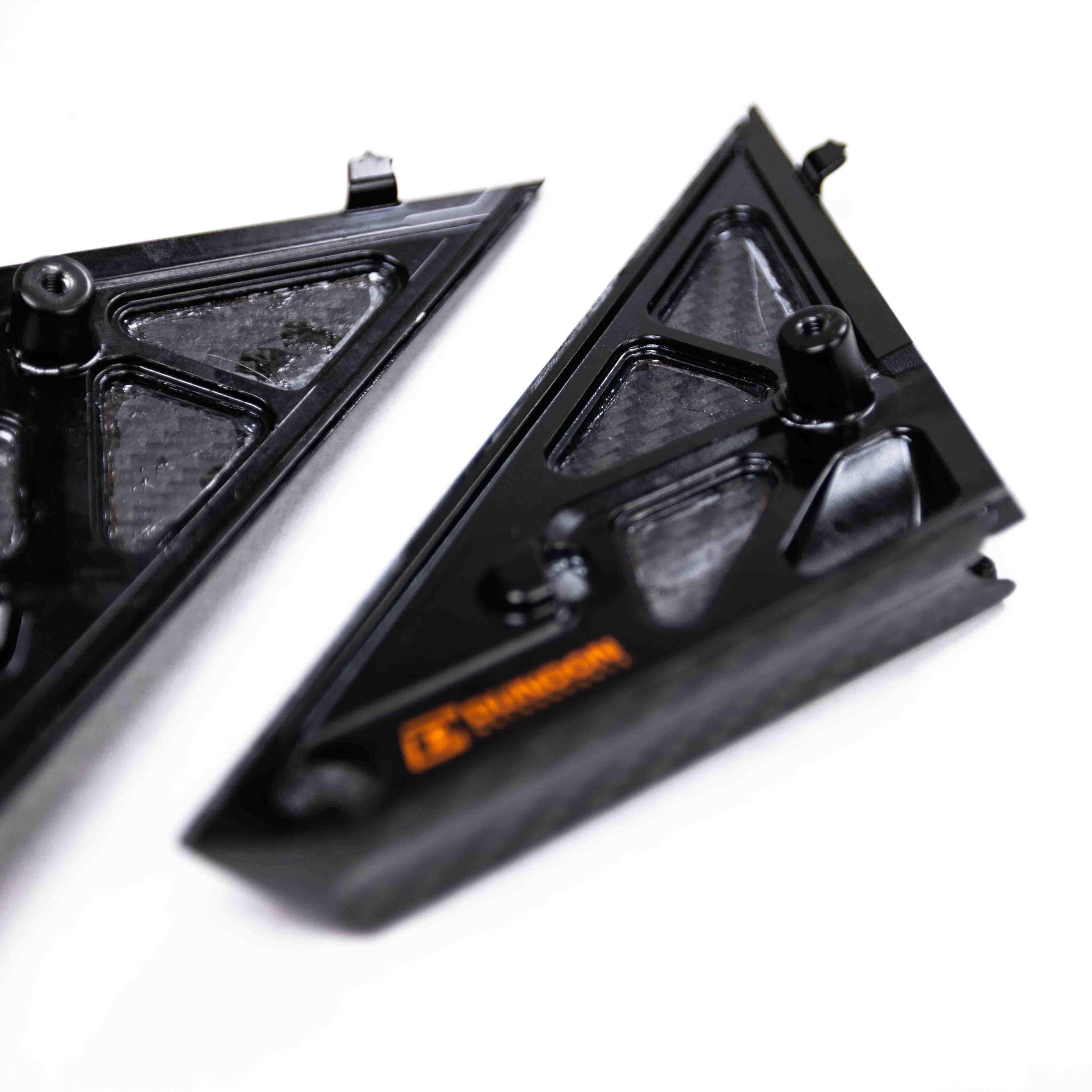 Carbon Wind Deflectors for 992 Carrera, GT3, GT3RS and Turbo