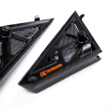Carbon Wind Deflectors for 992 Carrera, GT3, GT3RS and Turbo