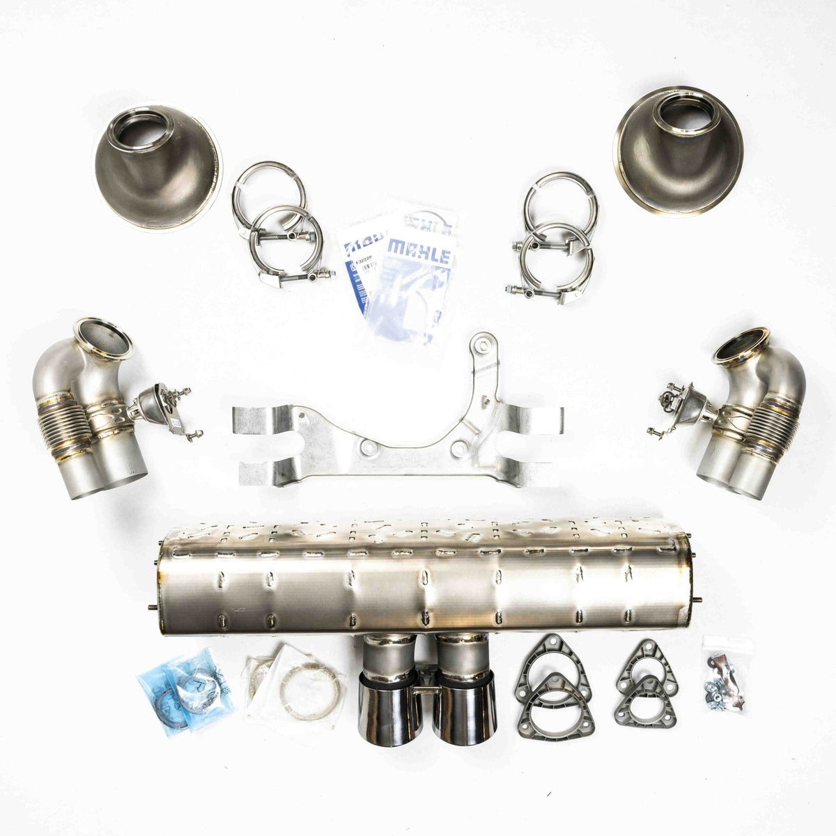 992 GT3 Exhaust: Valved Cat-Back System (EU/RoW Version)