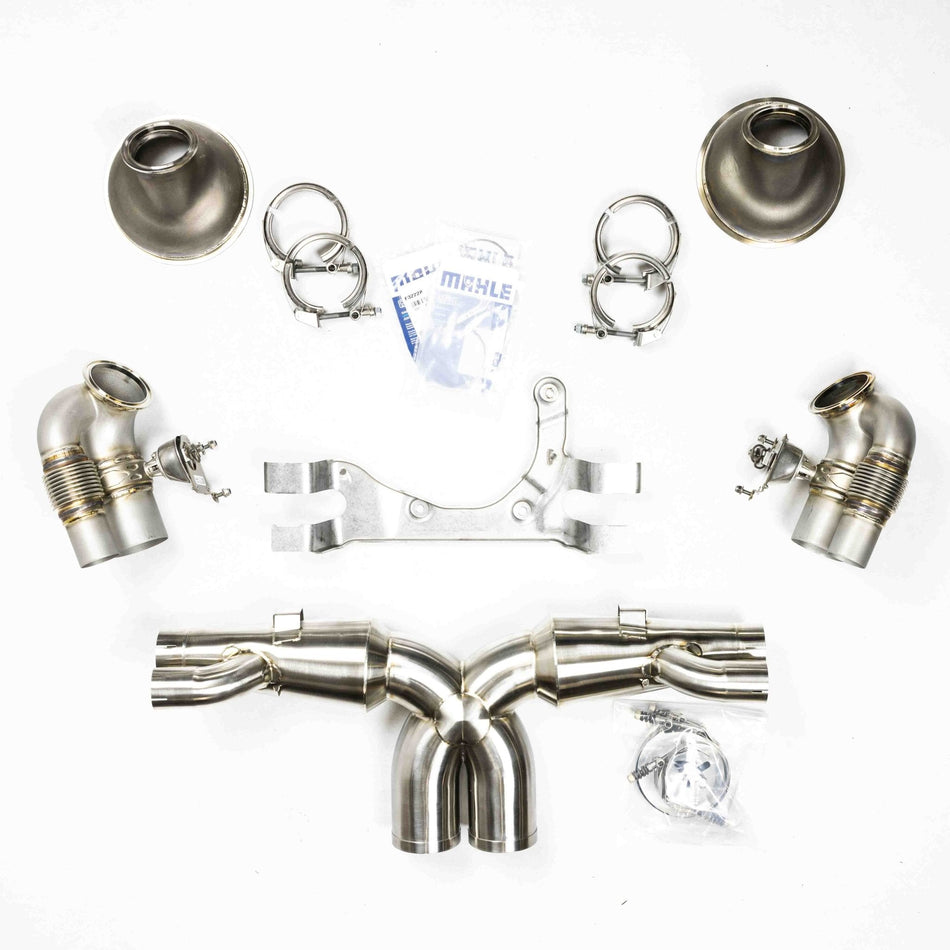 992 GT3 Exhaust: Valved Cat-Back System (EU/RoW Version)