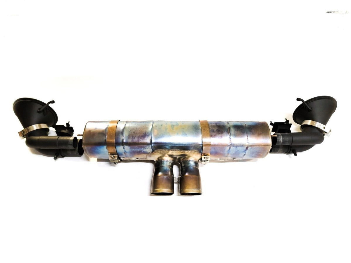 992 GT3 Exhaust: Valved Cat-Back Exhaust System (Non-EU Version)