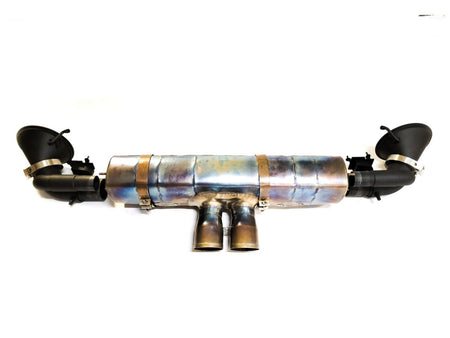 992 GT3 Exhaust: Valved Cat-Back Exhaust System (Non-EU Version)