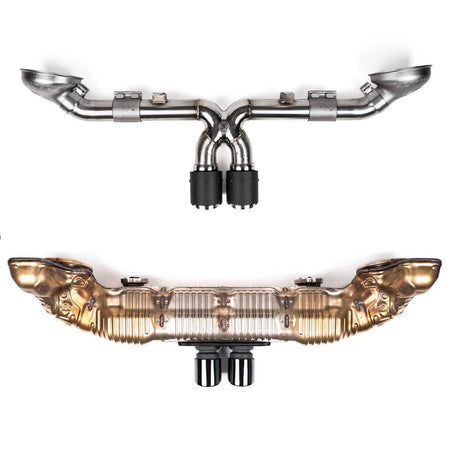 Fabspeed Porsche 992 GT3 / GT3 RS Supercup Cat-Back Exhaust System  NON Valved (2022+) - image 2