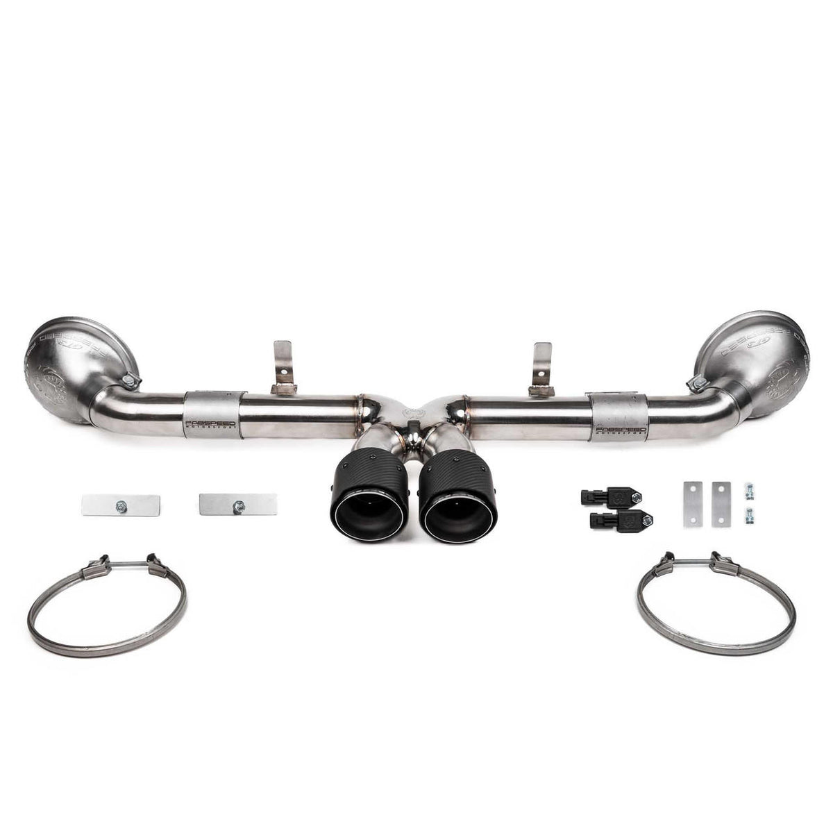 Fabspeed Porsche 992 GT3 / GT3 RS Supercup Cat-Back Exhaust System  NON Valved (2022+) - image 1