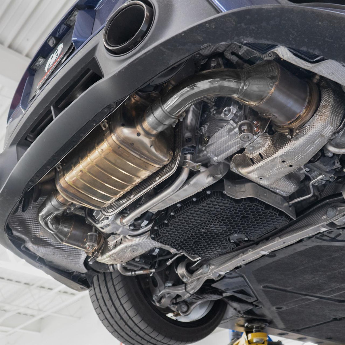 Fabspeed Porsche 992 Twin Turbo / Twin Turbo S Sport Catalytic Converters (2021+), view 13