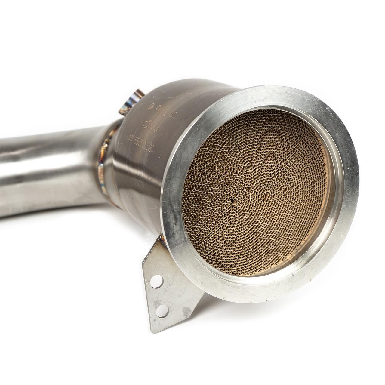 Fabspeed Porsche 992 Twin Turbo / Twin Turbo S Sport Catalytic Converters (2021+), view 11