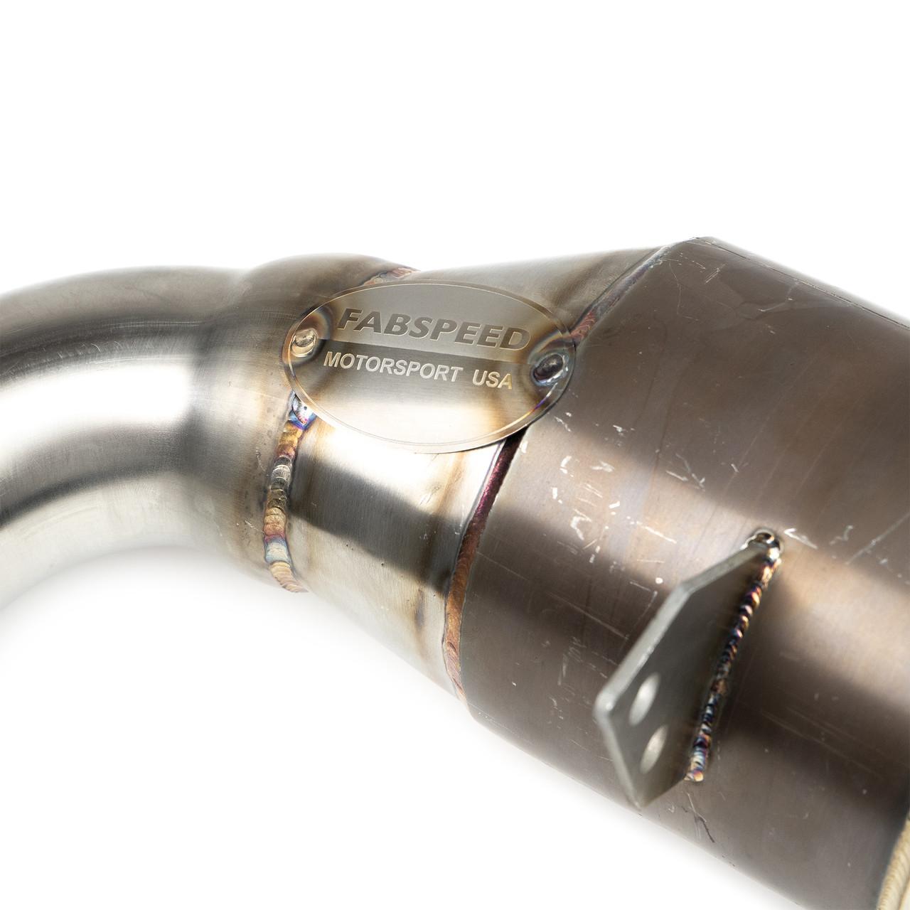 Fabspeed Porsche 992 Twin Turbo / Twin Turbo S Sport Catalytic Converters (2021+), view 12