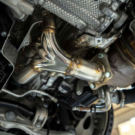 Fabspeed Porsche 992 Turbo / Turbo S Sport Headers (2021+), view 5